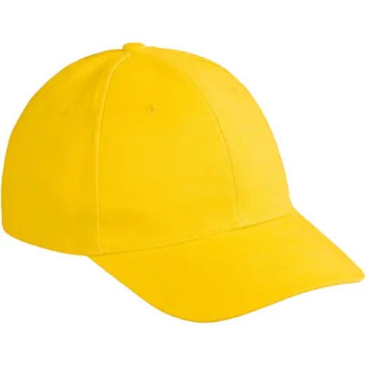 Pro Basic Cap - 6 Panel Yellow